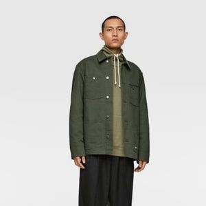 Zara Contrasting Utility Jacket